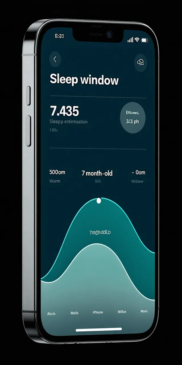 Xoul app download page showing phone mockup with sleep window view